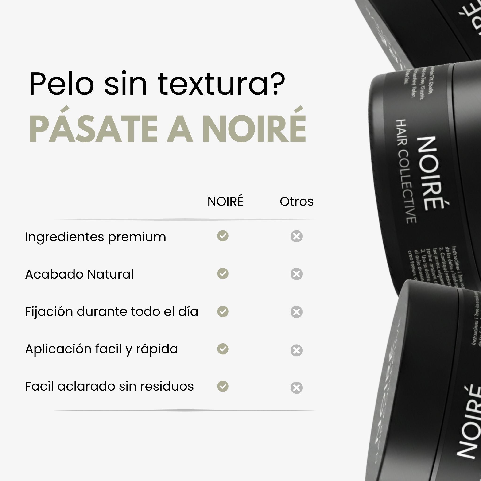Starter Kit Noiré Hair Pomade ®
